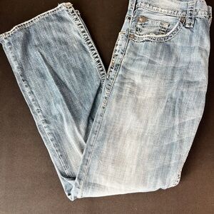 Marc Ecko Cut & Sew Blue Jeans 32x30 Stretch Denim